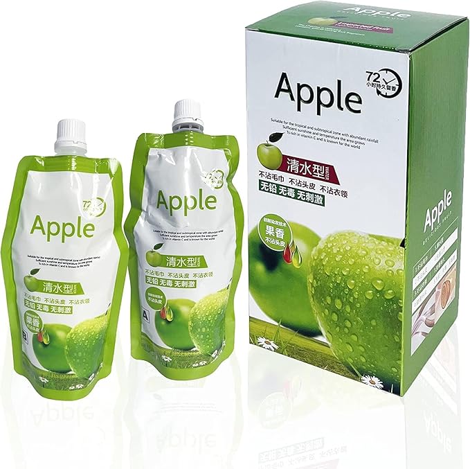 Apple Black Hair Cream – Instant Black Hair in 5 Mins, No Skin Stains, No Scalp Coloring!